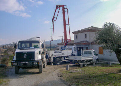 boule a beton et pompe