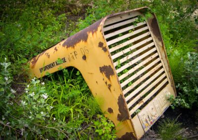 vieux capot de tracteur richier